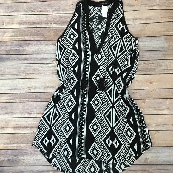 ANGL Dresses & Skirts - ANGL Geometric Print Tunic Dress NWT
